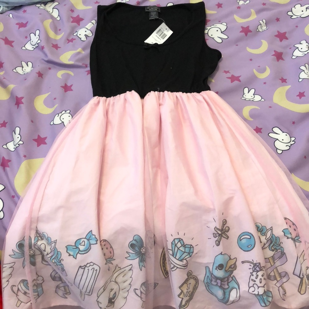 Midnight hour pink dress